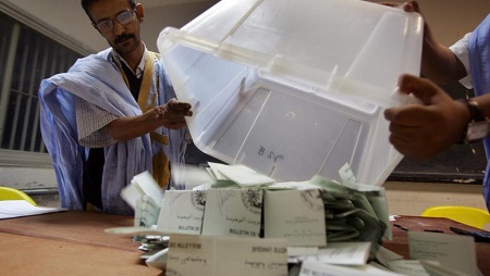 Opération de vote en Mauritanie en 2007 (image d'illustration). © AFP PHOTO/GEORGES GOBET