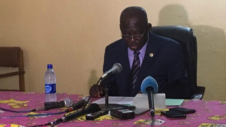 Les choix de Romadoumngar Félix Nialbé, chef de l'opposition démocratique, sont critiqués par une partie de l'opposition tchadienne. © RFI/Aurélie Bazzara