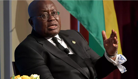 Le président ghanéen Nana Akufo-Addo. Paul Marotta/Getty Images