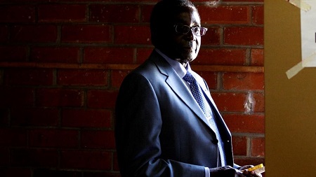  L’ancien président Robert Mugabe, héros de l’indépendance du Zimbabwe