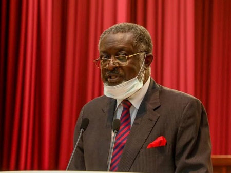 Célestin Tunda-Ya-Kasende,  vice-Premier ministre en charge de la Justice et garde des Sceaux de la RDC