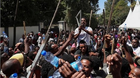 Les violences ont éclaté mercredi dans la capitale, Addis Abeba, avant de se répandre dans la région d’Oromia