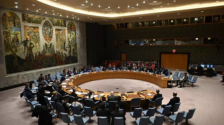 Le Conseil de sécurité de l'ONU (image d'illustration) Johannes EISELE / AFP