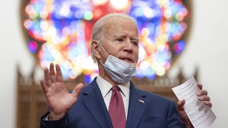Joe Biden,  77 ans,  candidat démocrate à la Maison-Blanche. Photo: AFP