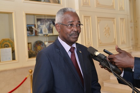 Oumar Béchir Maniss,  Ministre Secrétaire Général du Gouvernement du Soudan