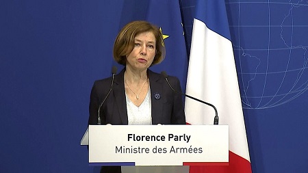La ministre française des Armées Florence Parly