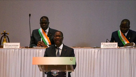 Alassane Ouattara, le président ivoirien. AFP