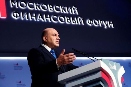 Le Premier ministre russe Mikhaïl Michoustine -AFP