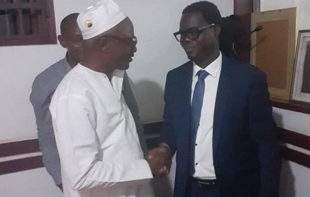 Mamadou Mota chez Maurice Kamto