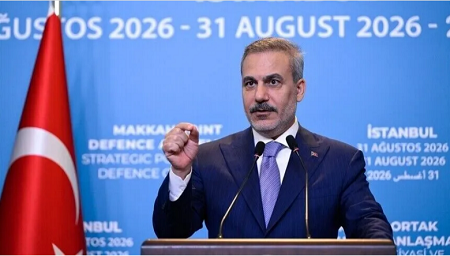 Le ministre turc des Affaires &eacute;trang&egrave;res, Hakan Fidan