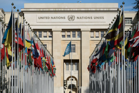L'Office des Nations unies à Genève (ONUG), siège principal des Nations unies en Europe. Photo: capture écran 