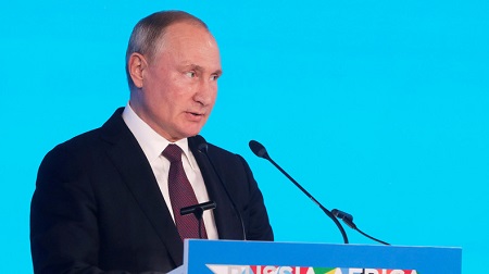 Vladimir Poutine le 23 octobre 2018 à Sotchi (image d'illustration).© Mikhail Metzel/Kremlin Source: Sputnik