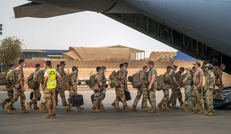 Des troupes françaises au Sahel - Illustration