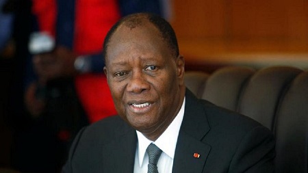 Le président ivoirien Alassane Ouattara