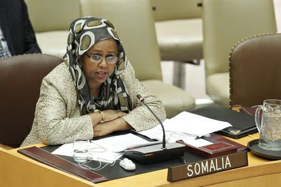 Fawzia Yusuf H. Adam, première femme ministre des affaires étrangères en Somalie