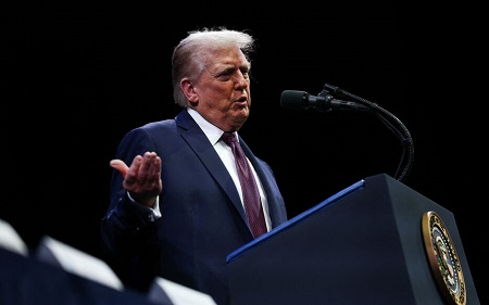 Le président américain, Donald Trump - REUTERS/Evelyn Hockstein