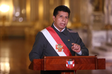Le président péruvien Pedro Castillo 