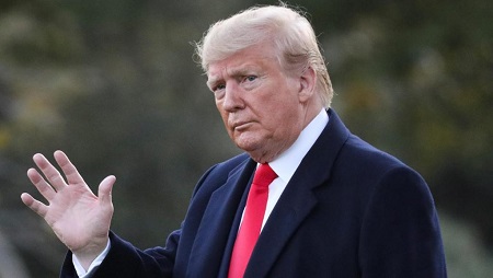 Donald Trump à Washington, le 6 novembre 2019. © REUTERS/Jonathan Ernst