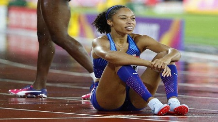  La sprinteuse américaine, Allyson Michelle Felix , de 33 ans,