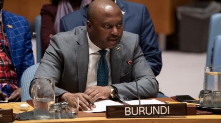 L'ambassadeur du Burundi à l'ONU, Albert Shingiro