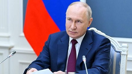 Le président de la Fédération de Russie, Vladimir Poutine