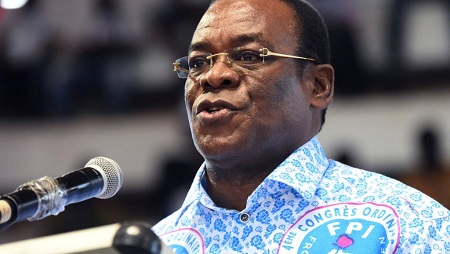 Pour Pascal Affi N'Guessan, président du Front populaire ivoirien (FPI), le «projet du gouvernement maintient la mainmise de la majorité présidentielle». © SIA KAMBOU / AFP
