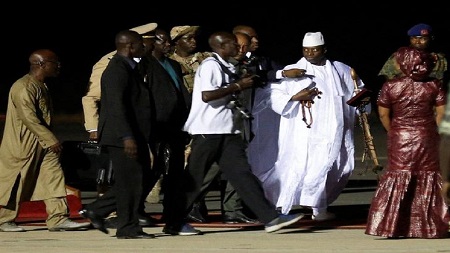 L’ancien président gambien Yaya Jammeh