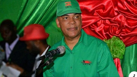 Adalberto Costa Junior, chef de l’opposition angolaise nouvellement élu du parti UNITA