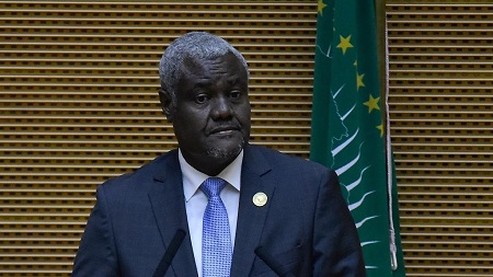 Le président de la Commission de l’UA, Moussa Faki Mahamat