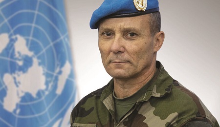 Le Général de Brigade Renaud Sénétaire, nouveau Chef d’État-major militaire de la MINUSCA