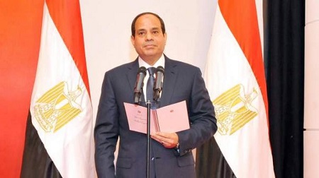 Le président égyptien Abdel Fatah El-Sisi